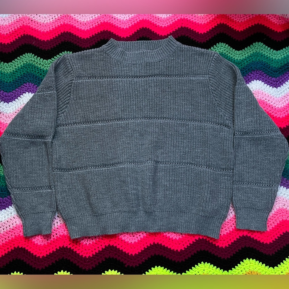 🧶3/$20 SHEIN Gray Turtleneck Sweater